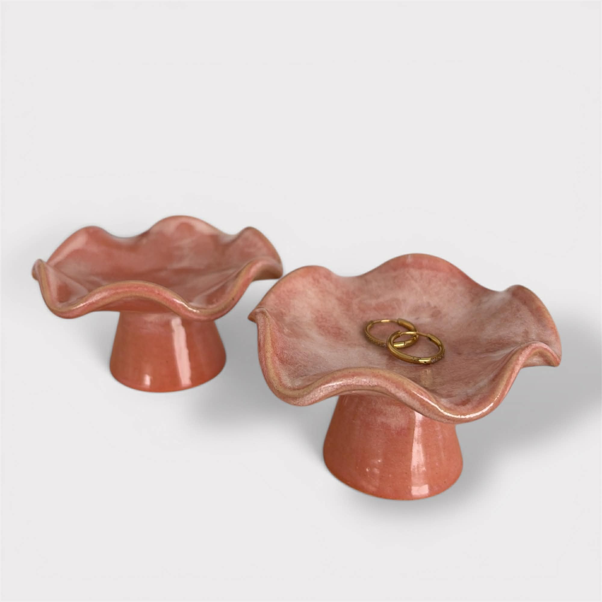 Skartgripaskál - Dökkbleik